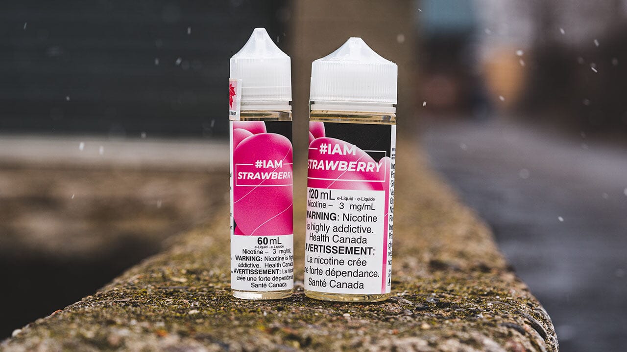 Welcome back one of the vape favourites – #IAM Strawberry Vape Juice from VapeMeet