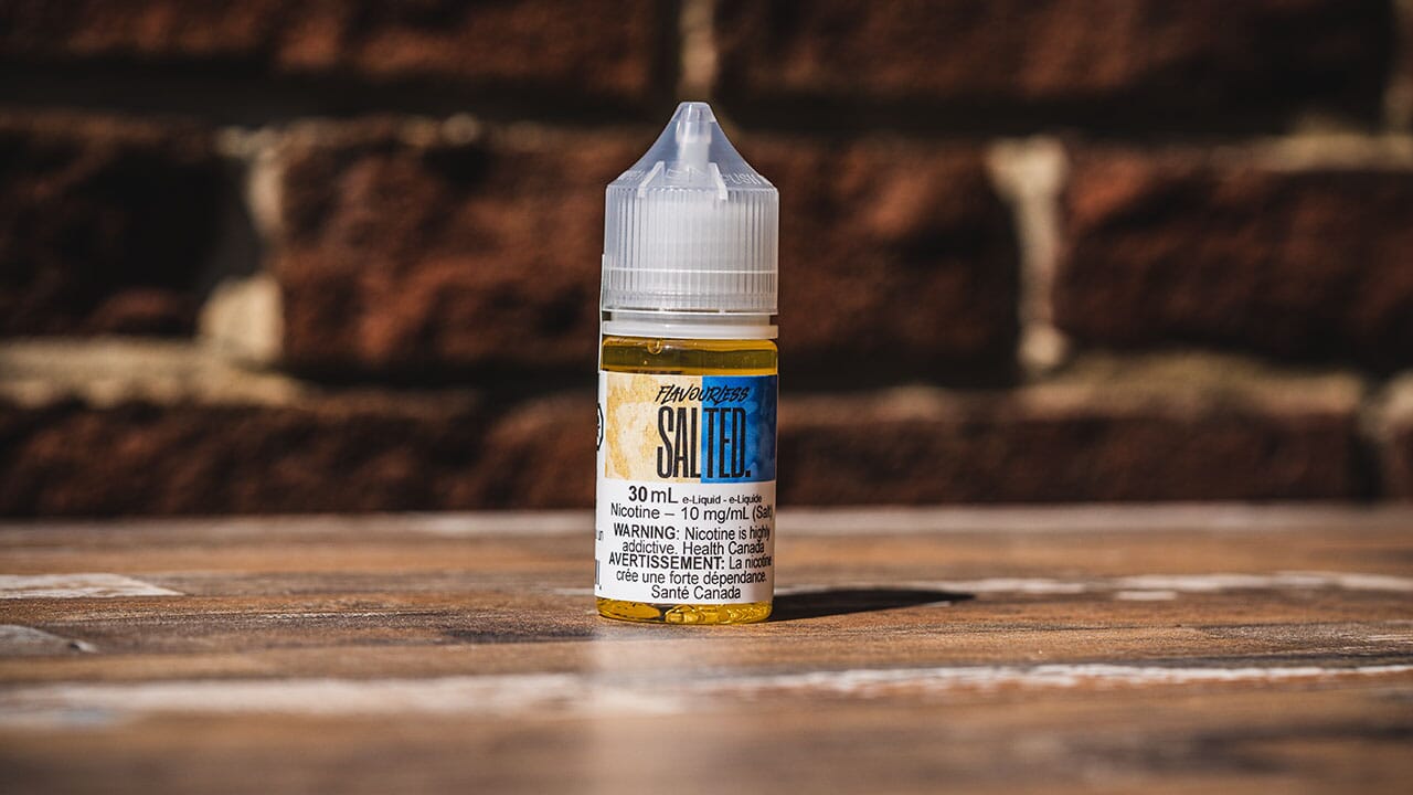 Salted. Flavourless Nic Salt Review