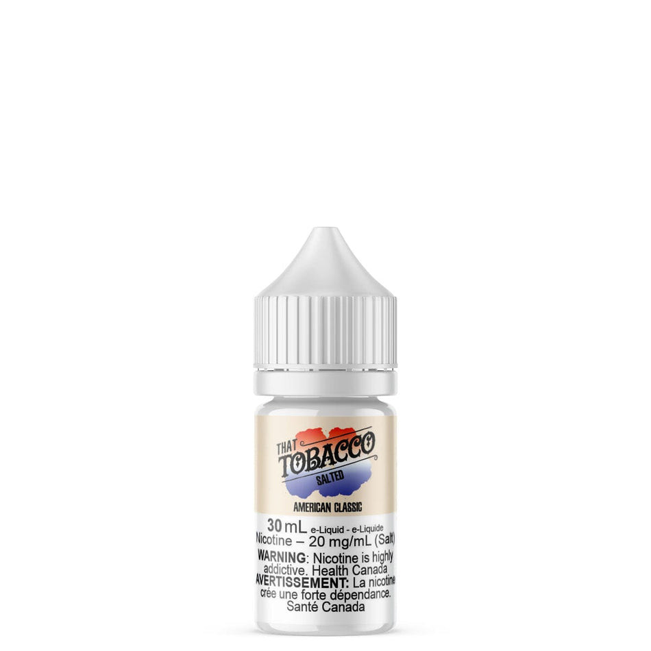 That Tobacco American Classic Salt Nic E Liquid E-Liquid That Tobacco Salted 30mL 10mg/mL