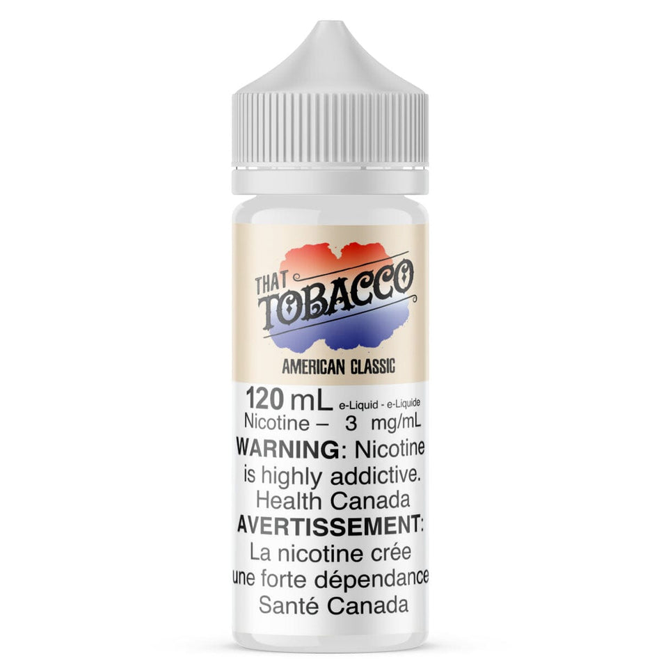 That Tobacco American Classic E Liquid E-Liquid That Tobacco 120mL 3mg/mL