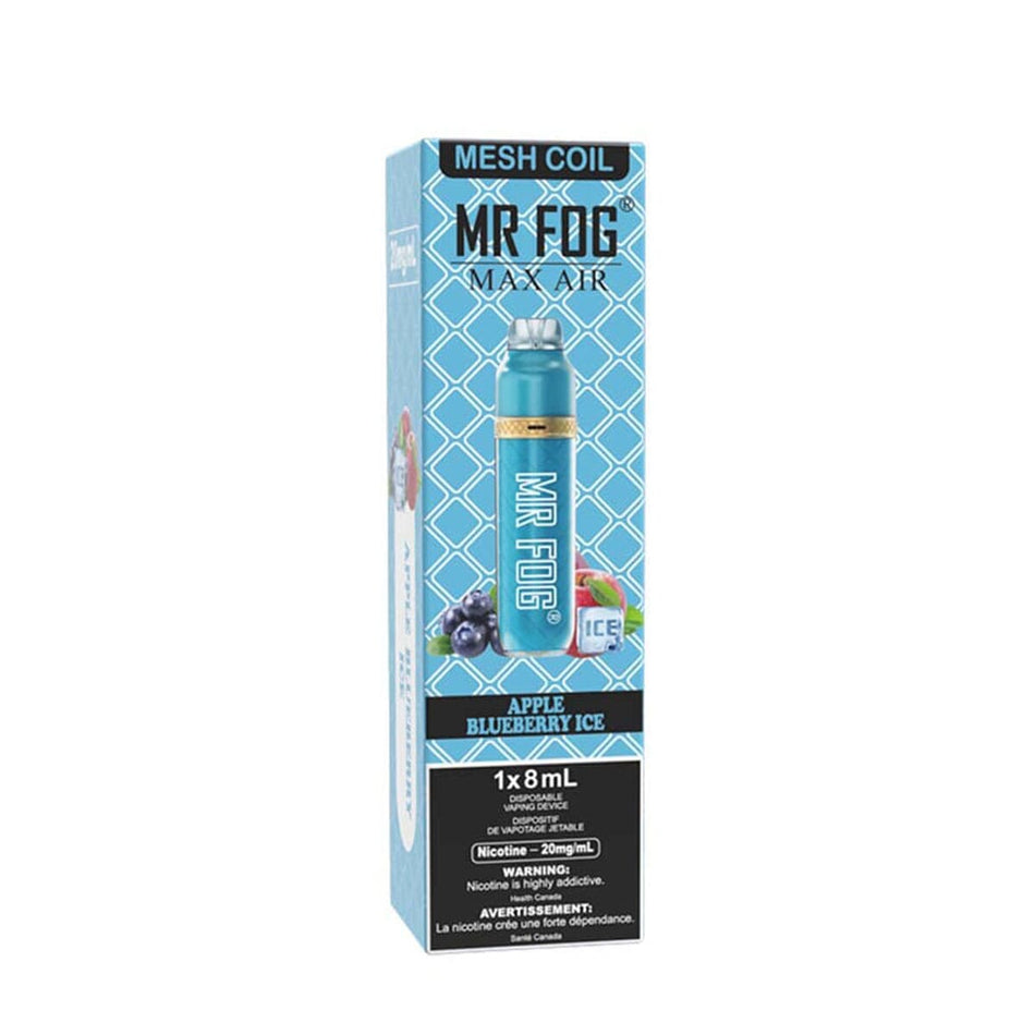 Mr. Fog Max Air Apple Blueberry Ice Disposable Vape Pen Disposable Mr. Fog Max Air