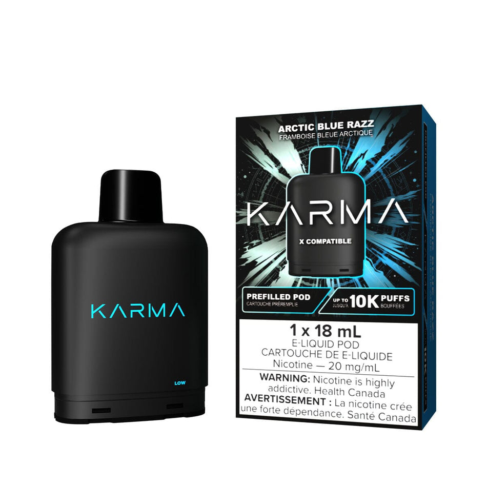 Level X Karma Arctic Blue Razz Disposable Vape Pod Disposable Level X