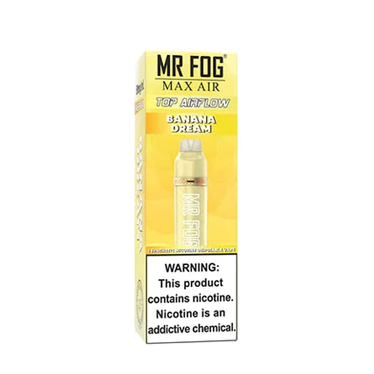 Mr. Fog Max Air Banana Dream Disposable Vape Pen Disposable Mr. Fog Max Air