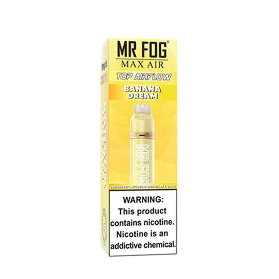Mr. Fog Max Air Banana Dream Disposable Vape Pen Disposable Mr. Fog Max Air