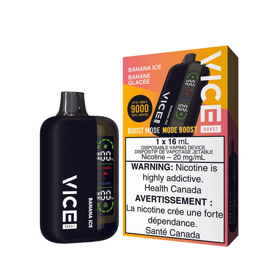 Vice Boost Banana Ice Disposable Vape Pen Disposable Vice