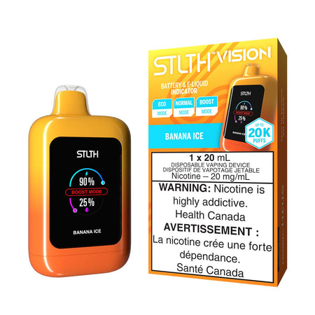 STLTH Vision Banana Ice Disposable Vape Disposable STLTH