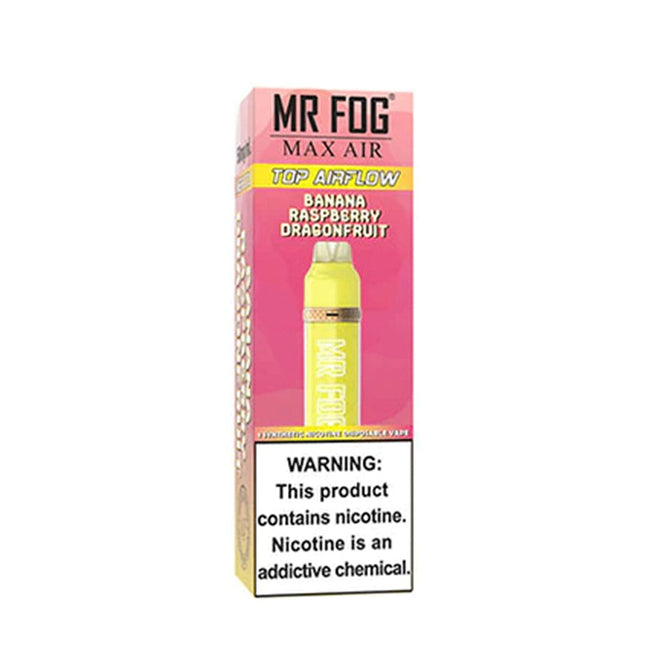Mr. Fog Max Air Banana Raspberry Dragon Fruit Disposable Vape Pen Disposable Mr. Fog Max Air 