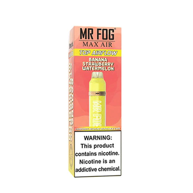 Mr. Fog Max Air Banana Strawberry Watermelon Disposable Vape Pen Disposable Mr. Fog Max Air 