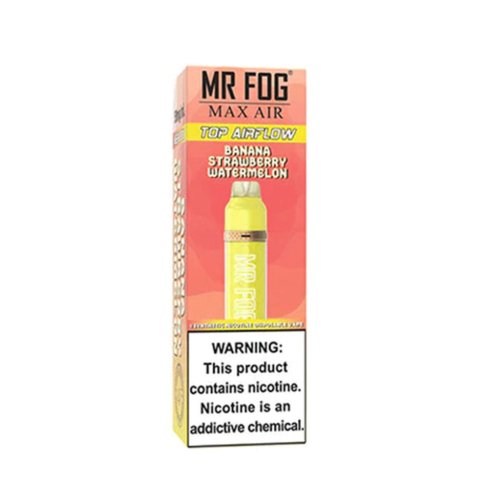 Mr. Fog Max Air Banana Strawberry Watermelon Disposable Vape Pen Disposable Mr. Fog Max Air