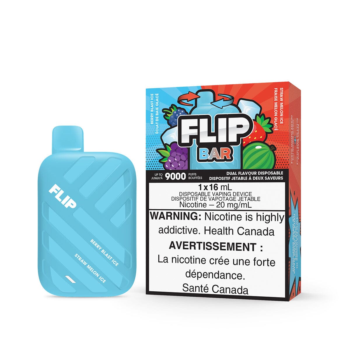 Flip Bar Berry Blast Ice And Straw Melon Ice Vape | VapeMeet Flip Bar Berry Blast Ice And Straw Melon Ice Vape | VapeMeet