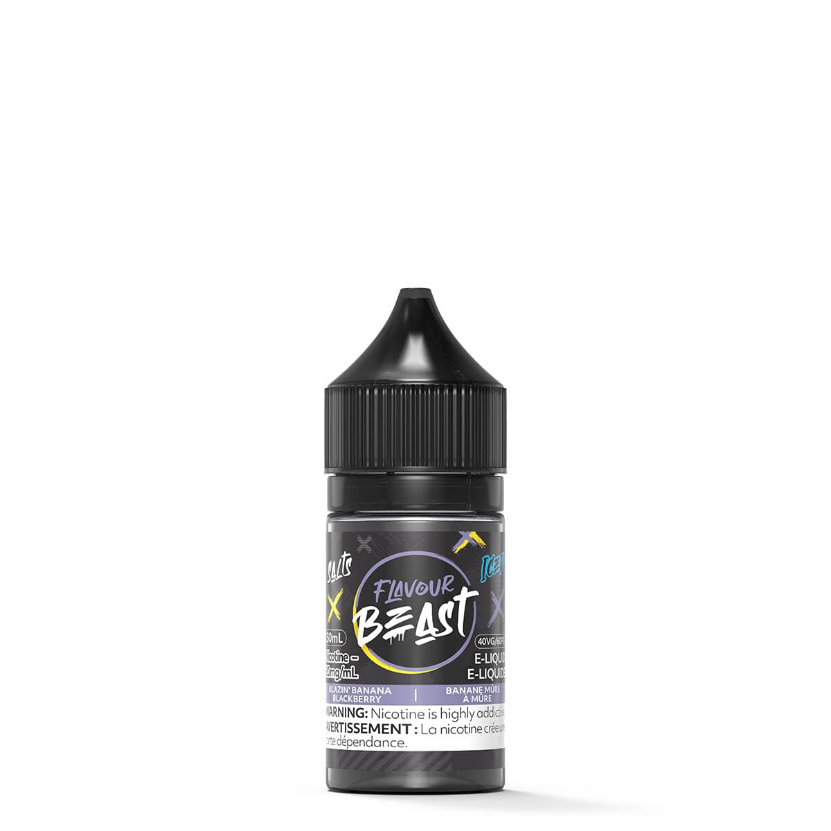 Flavour Beast Blazin' Banana Blackberry Salt Nic E Liquid E-Liquid Flavour Beast
