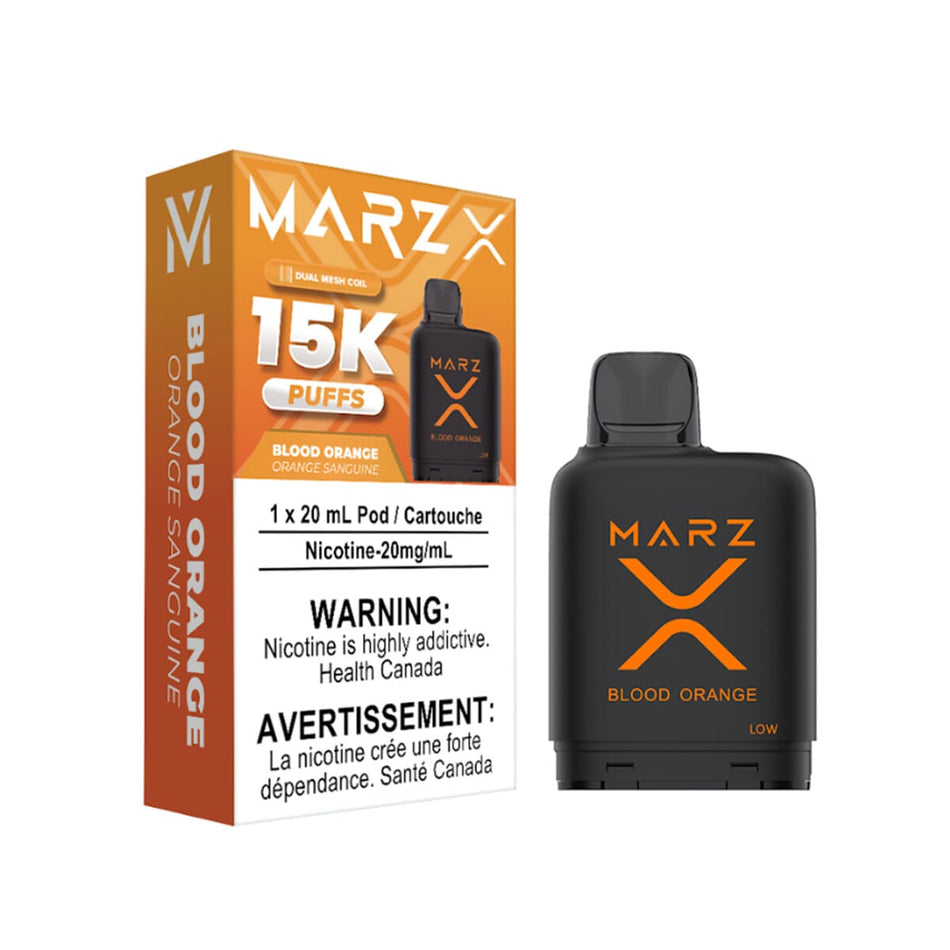 Marz X 15K Blood Orange Disposable Pod Disposable Marz