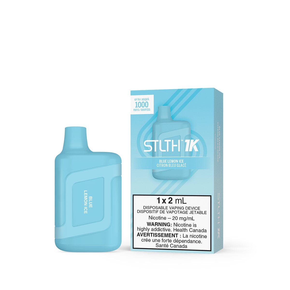 STLTH 1K Blue Lemon Ice Disposable Vape Disposable STLTH