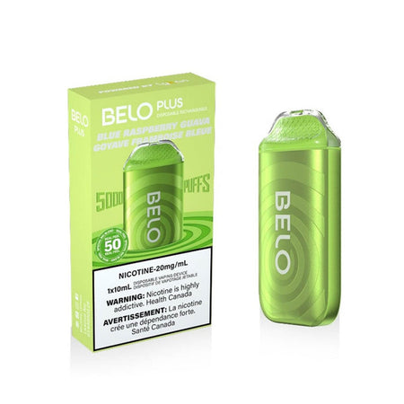 Belo Plus 5000 Blue Raspberry Guava Disposable Vape Pen Disposable Belo Plus 5000