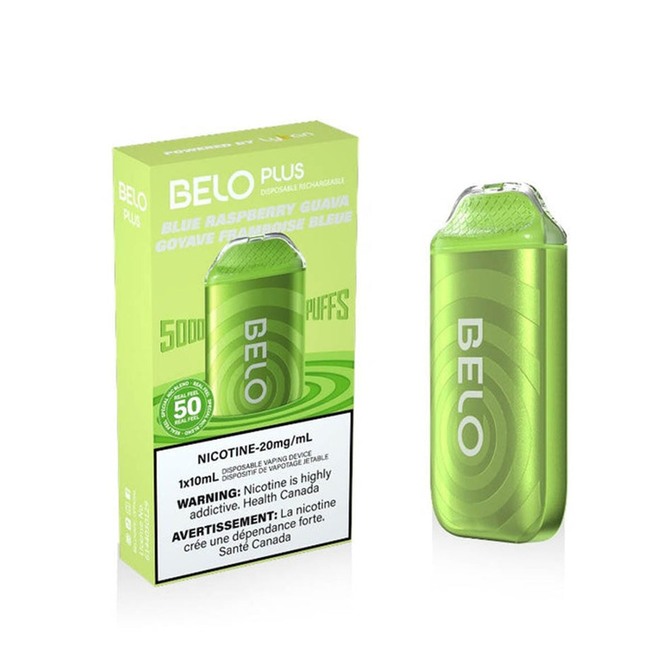 Belo Plus 5000 Blue Raspberry Guava Disposable Vape Pen Disposable Belo Plus 5000