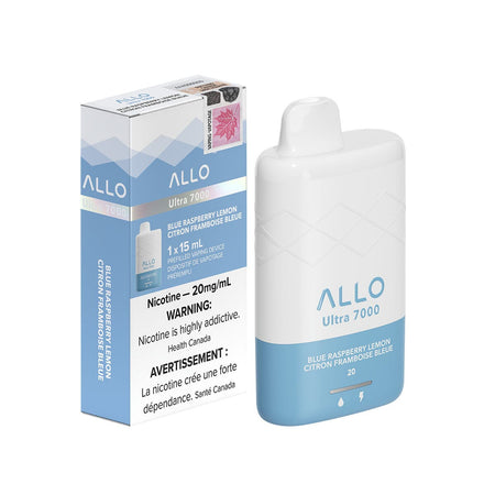Allo Ultra 7000 Blue Raspberry Lemon Disposable Vape Pen Disposable Allo Ultra