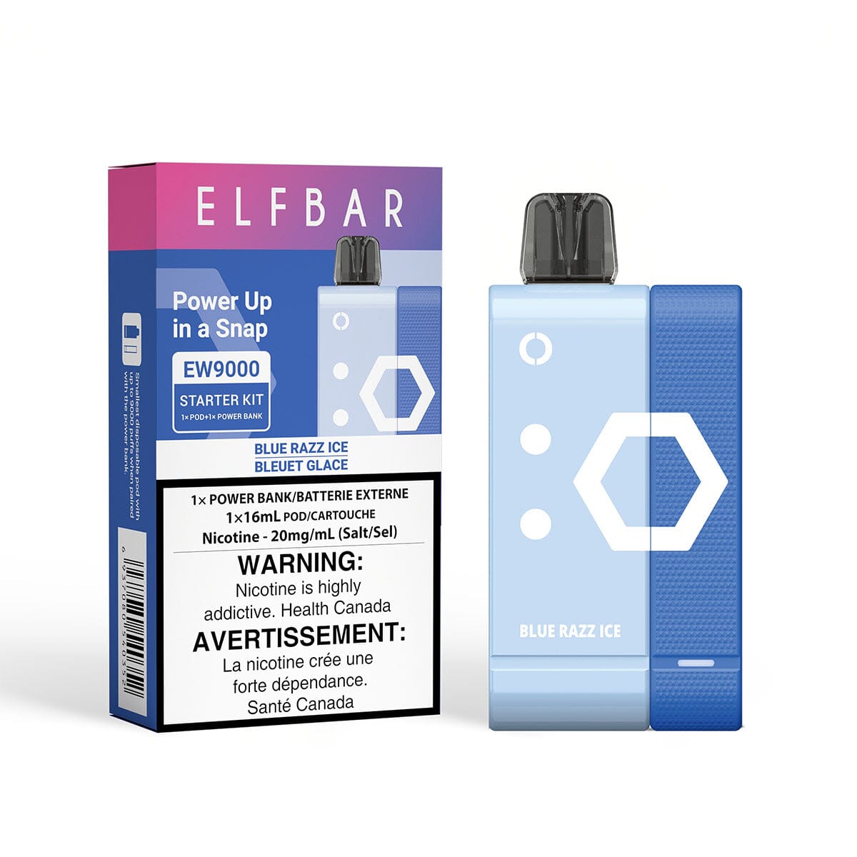 Elf Bar EW9000 Blue Razz Ice Disposable Starter Kit Disposable Elf Bar 
