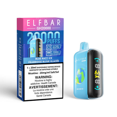 Elf Bar GH20K Blue Razz Ice Disposale Vape Disposable Elf Bar