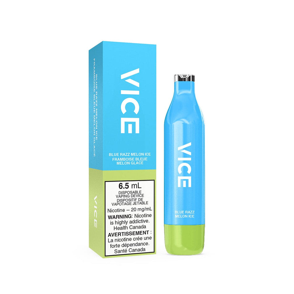 Vice 2500 Blue Razz Melon Ice Disposable Vape Pen Disposable Vice 2500