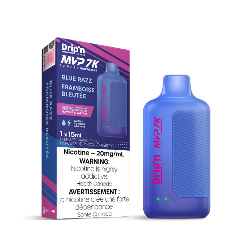 Drip'n by Envi MVP Series Blue Razz Disposable Vape Disposable Drip'n