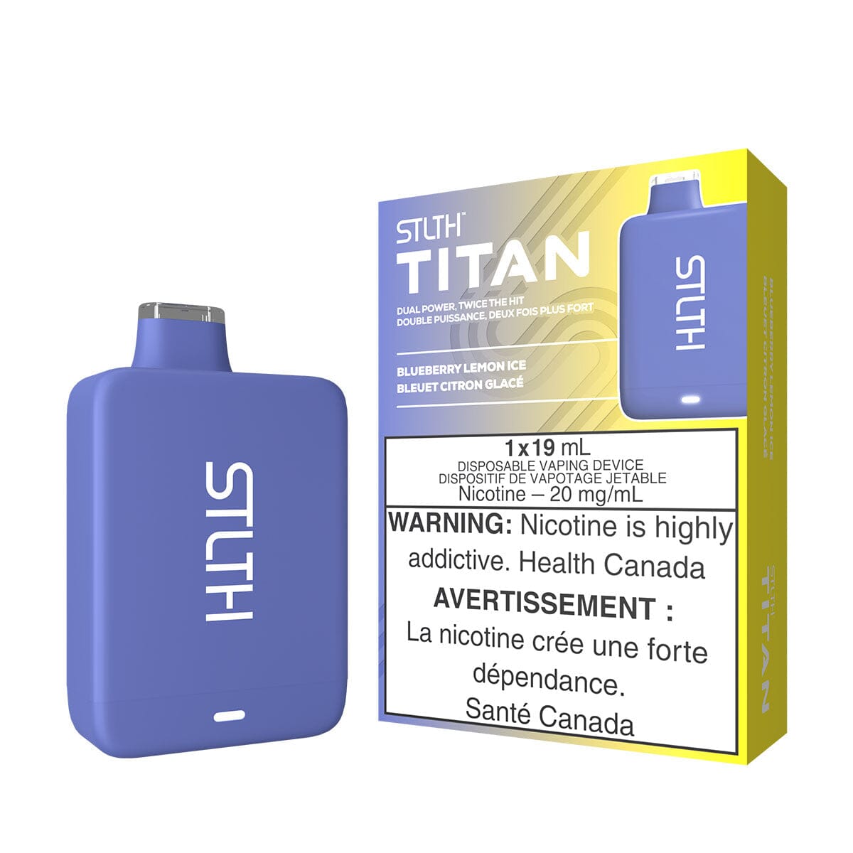 STLTH Titan Blueberry Lemon Ice Disposable Vape Pen Disposable STLTH