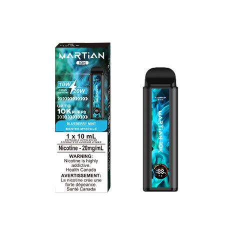 Marz Martian 10K Blueberry Mint Disposable Vape Pen Disposable Marz