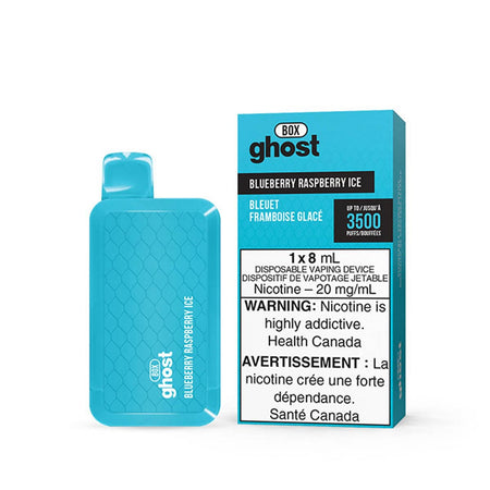 Ghost Box Blueberry Raspberry Ice Disposable Vape Pen Disposable Ghost Box 