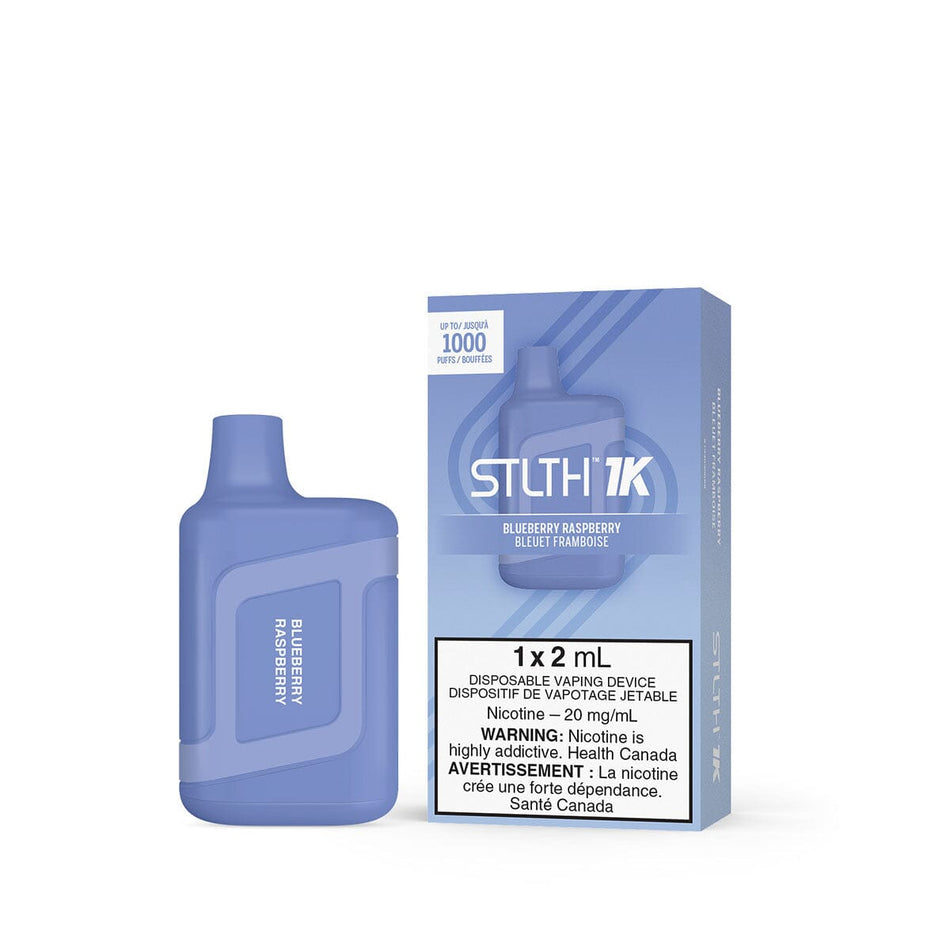 STLTH 1K Blueberry Raspberry Disposable Vape Disposable STLTH