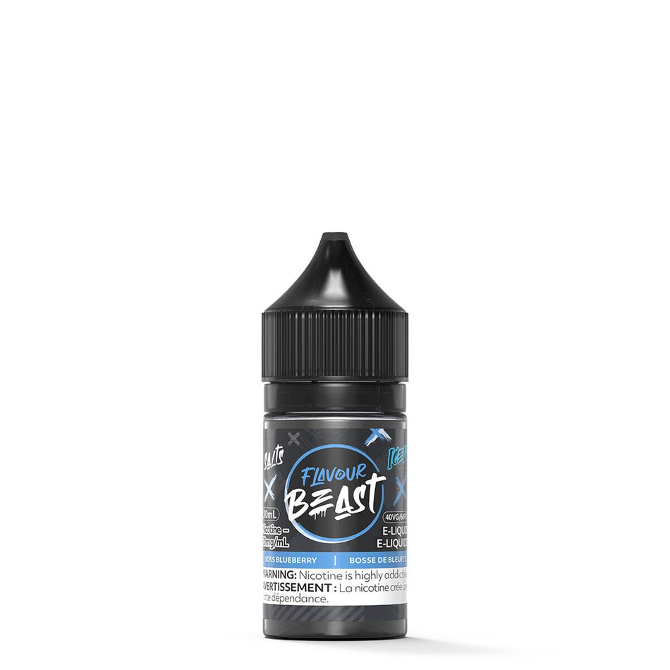 Flavour Beast Boss Blueberry Iced Salt Nic E Liquid E-Liquid Flavour Beast