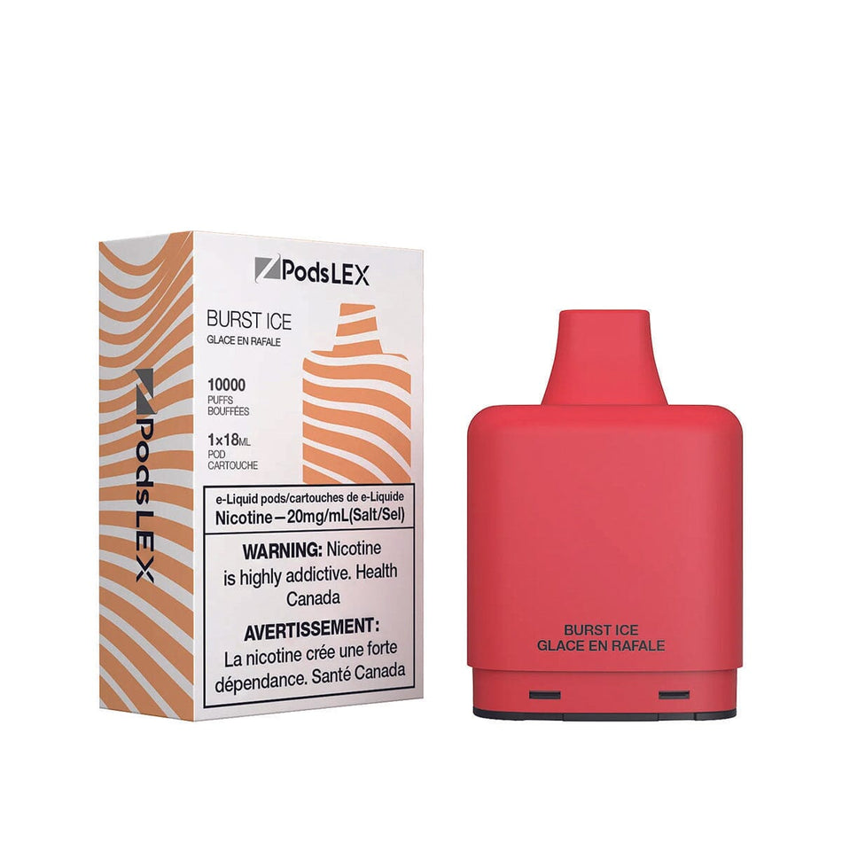 Z Pods LEX Burst Ice Disposable Vape Pod Disposable Z Pods