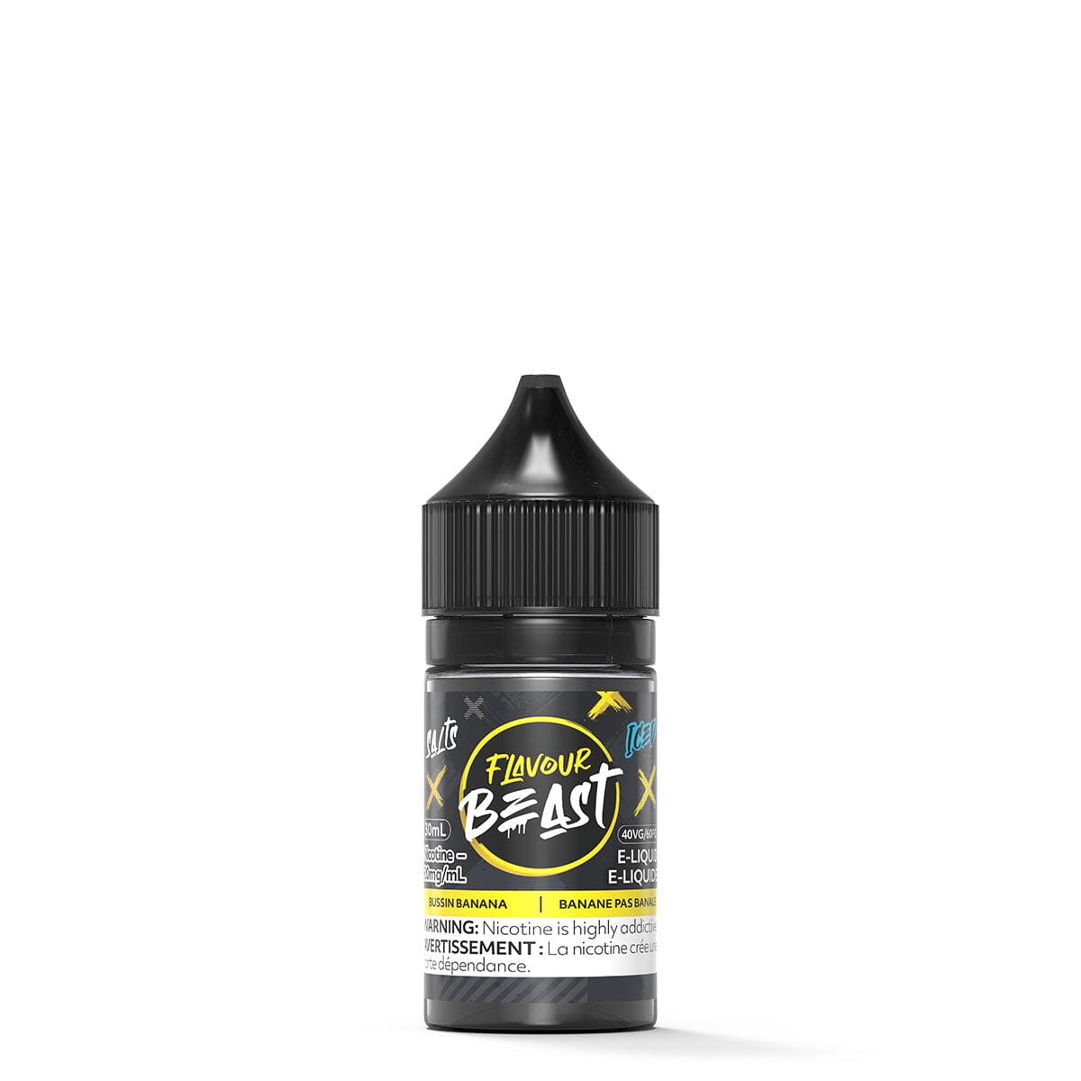 Flavour Beast Bussin Banana Iced Salt Nic E Liquid E-Liquid Flavour Beast