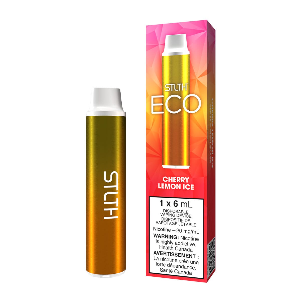 STLTH ECO Cherry Lemon Ice Disposable Vape Pen Disposable STLTH