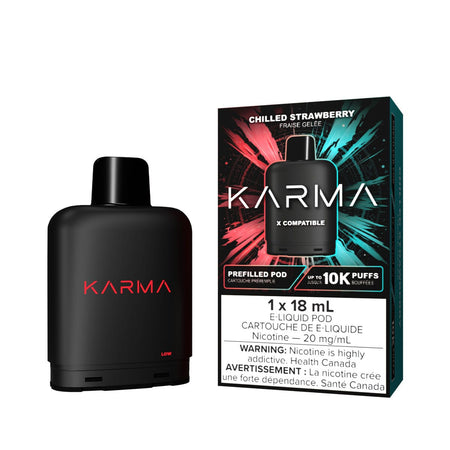 Level X Karma Chilled Strawberry Disposable Vape Pod Disposable Level X