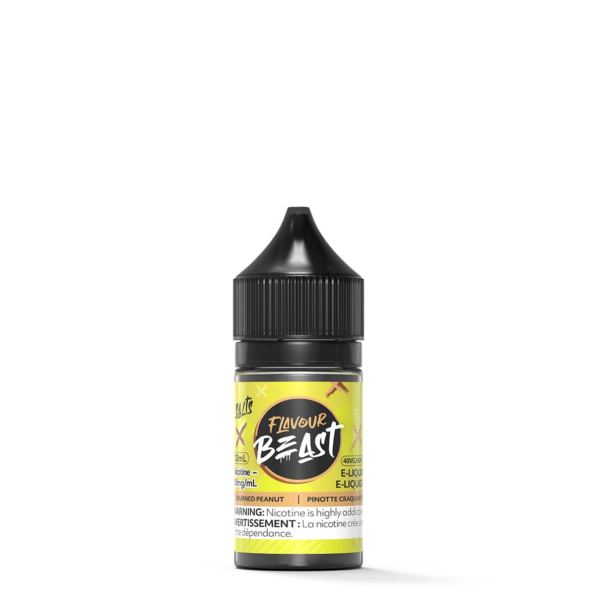 Flavour Beast Churned Peanut Salt Nic E Liquid E-Liquid Flavour Beast