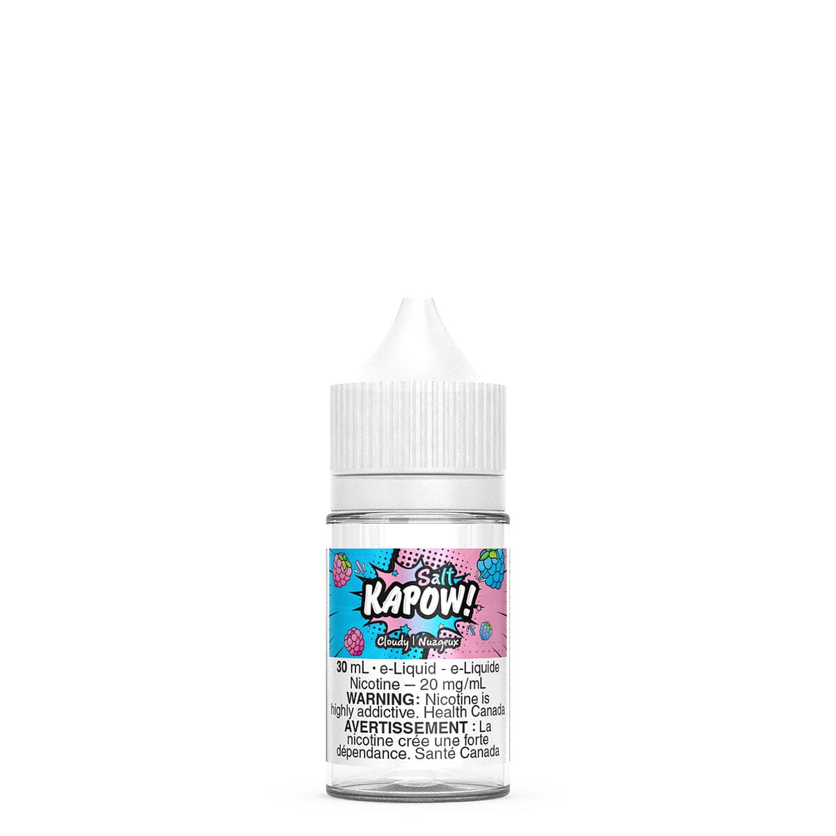 Kapow Cloudy Salt Nic E Liquid