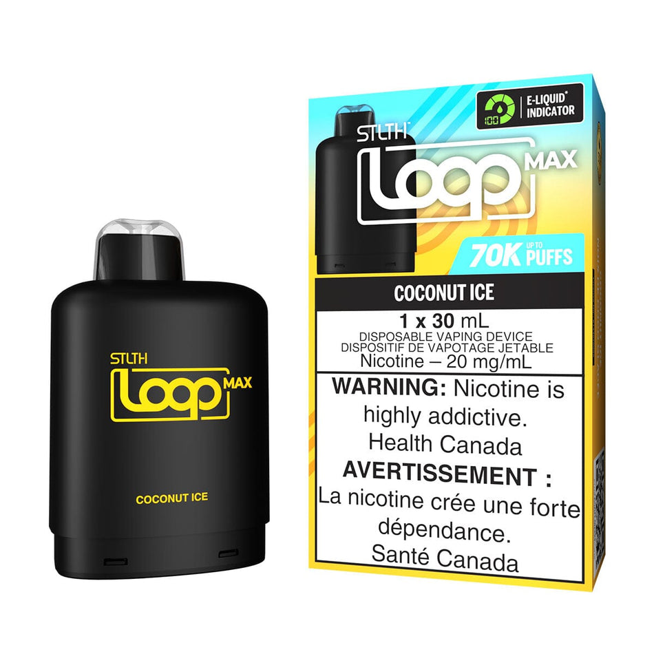STLTH Loop MAX Coconut Ice Disposable Vape Pod Disposable STLTH