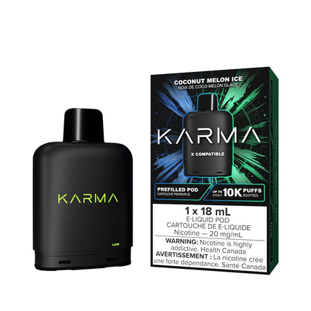 Level X Karma Coconut Melon Ice Disposable Vape Pod Disposable Level X