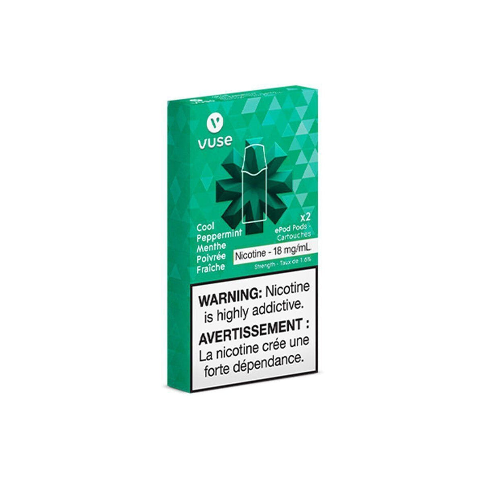 Vuse Cool Peppermint Vape Pods Pre-filled Pod Vuse