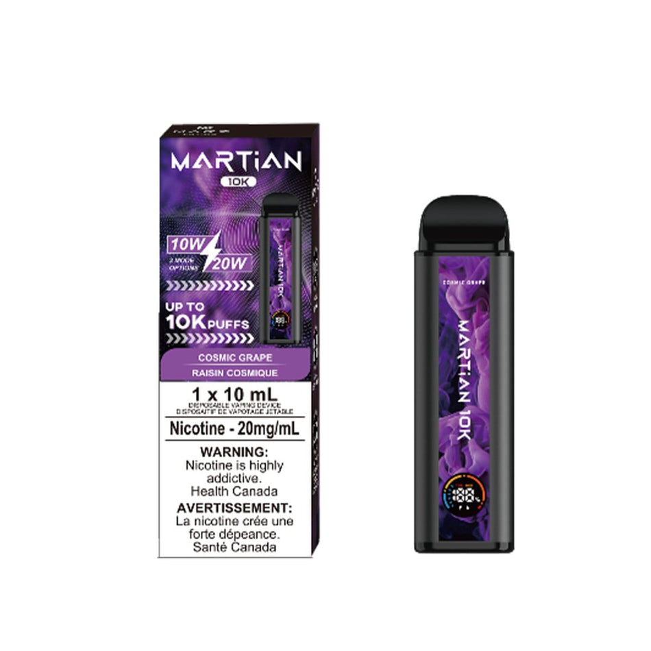 Marz Martian 10K Cosmic Grape Disposable Vape Pen Disposable Marz