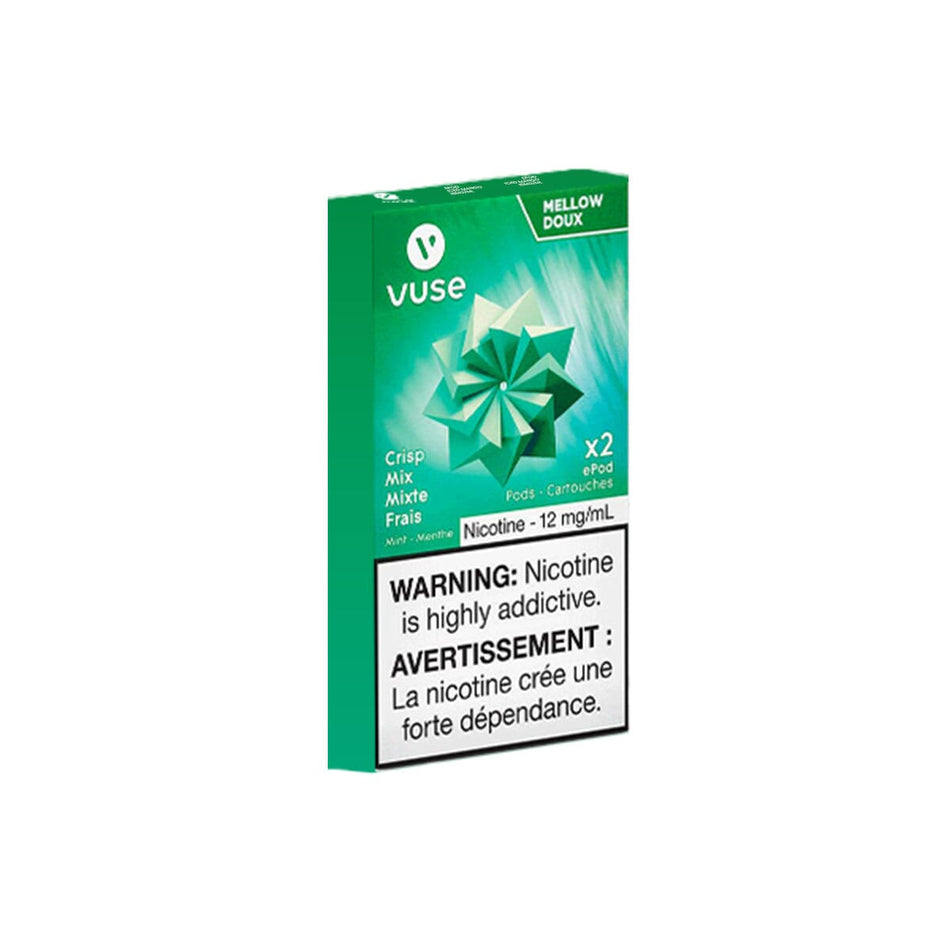 Vuse Crisp Mix Vape Pods Pre-Filled Pod Vuse