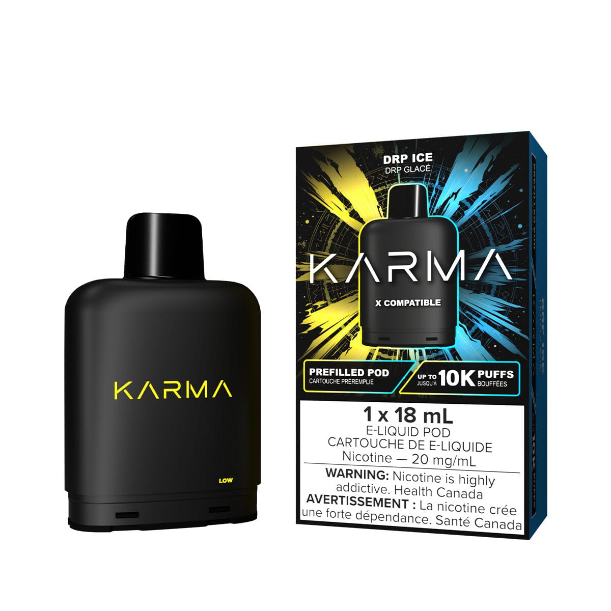 Level X Karma DRP Ice Disposable Vape Pod | VapeMeet Level X Karma DRP Ice Disposable Vape Pod | VapeMeet