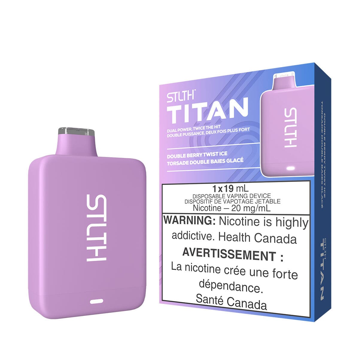 STLTH Titan Double Berry Twist Ice Disposable Vape Pen Disposable STLTH