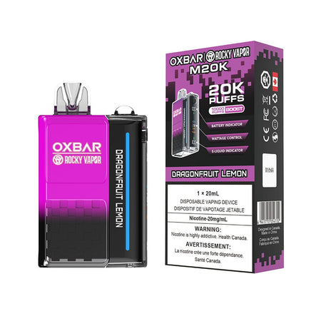 Oxbar M20K Dragonfruit Lemon Disposable Vape Disposable Oxbar