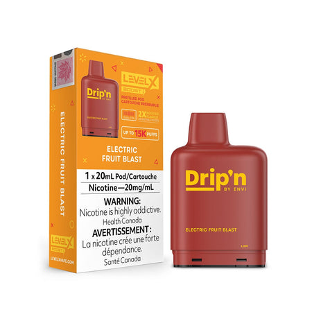 Level X Drip'n Boost Electric Fruit Blast Disposable Vape Pod Disposable Level X