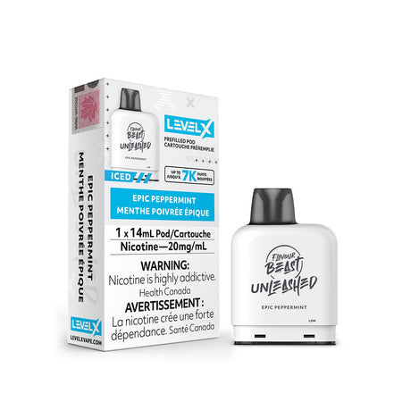 Level X Flavour Beast Unleashed Epic Peppermint Disposable Vape Pen Disposable Flavour Beast