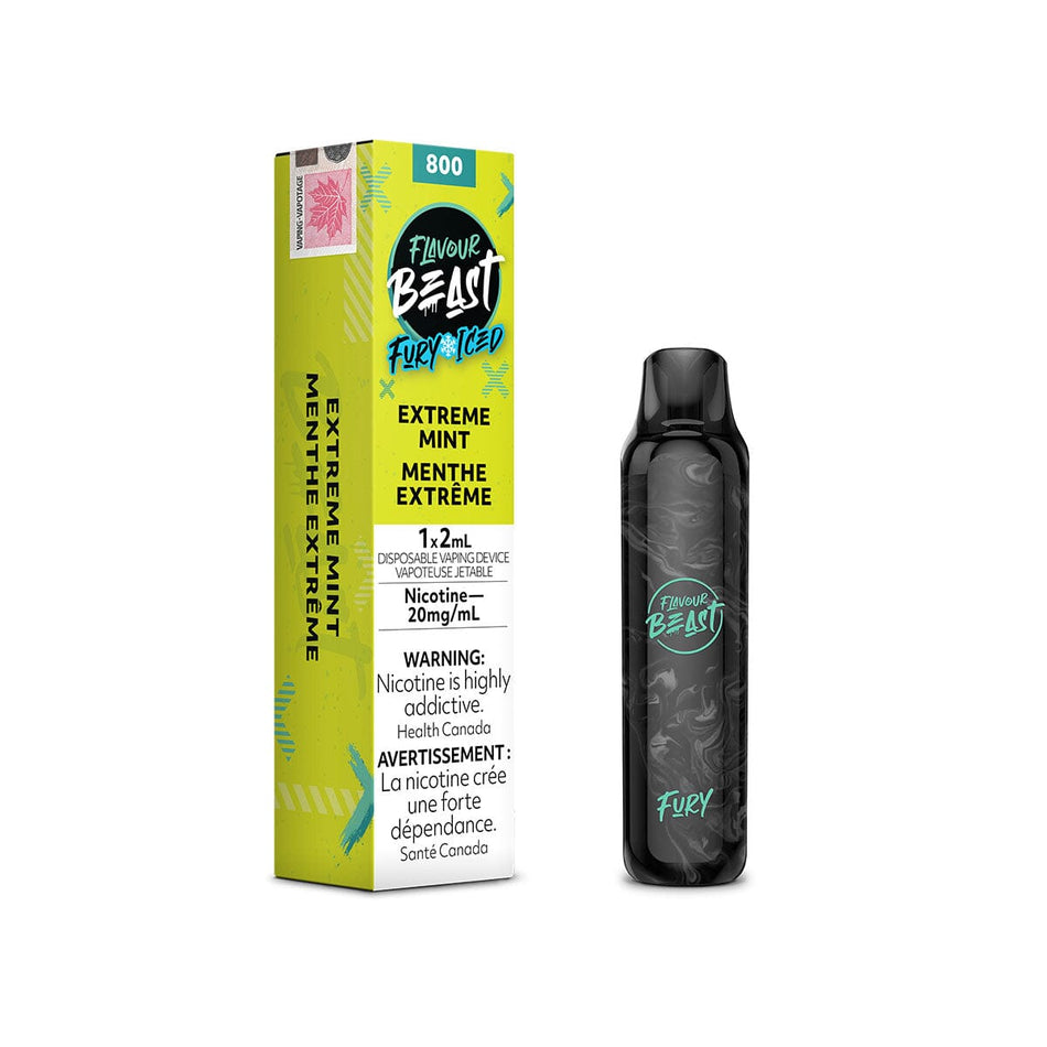 Flavour Beast Fury Extreme Mint Iced Disposable Vape Pen Disposable Flavour Beast