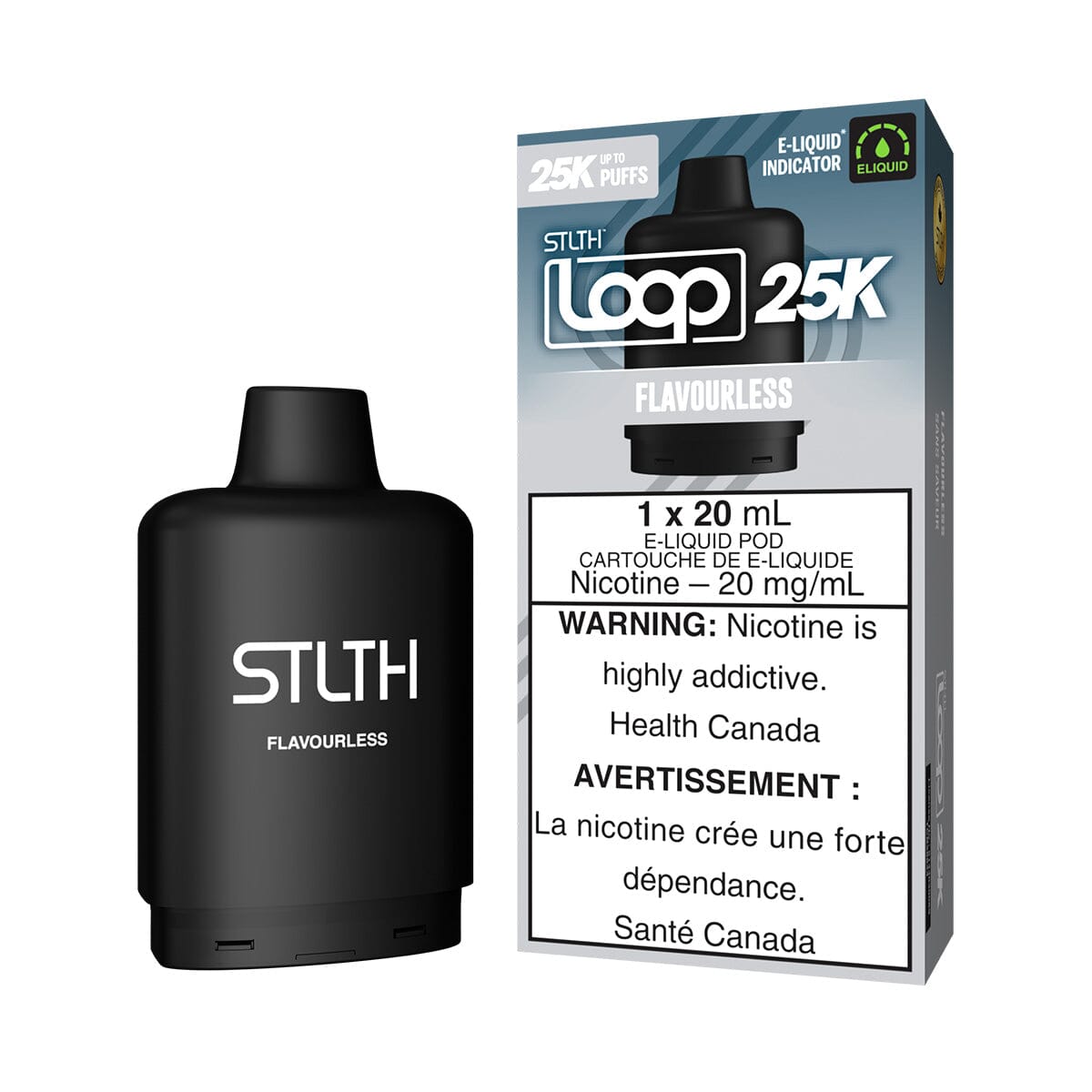 STLTH Loop 25K Flavourless Vape Pod – VapeMeet