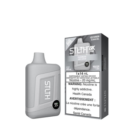 STLTH 8K Pro Flavourless Disposable Vape Pen Disposable STLTH