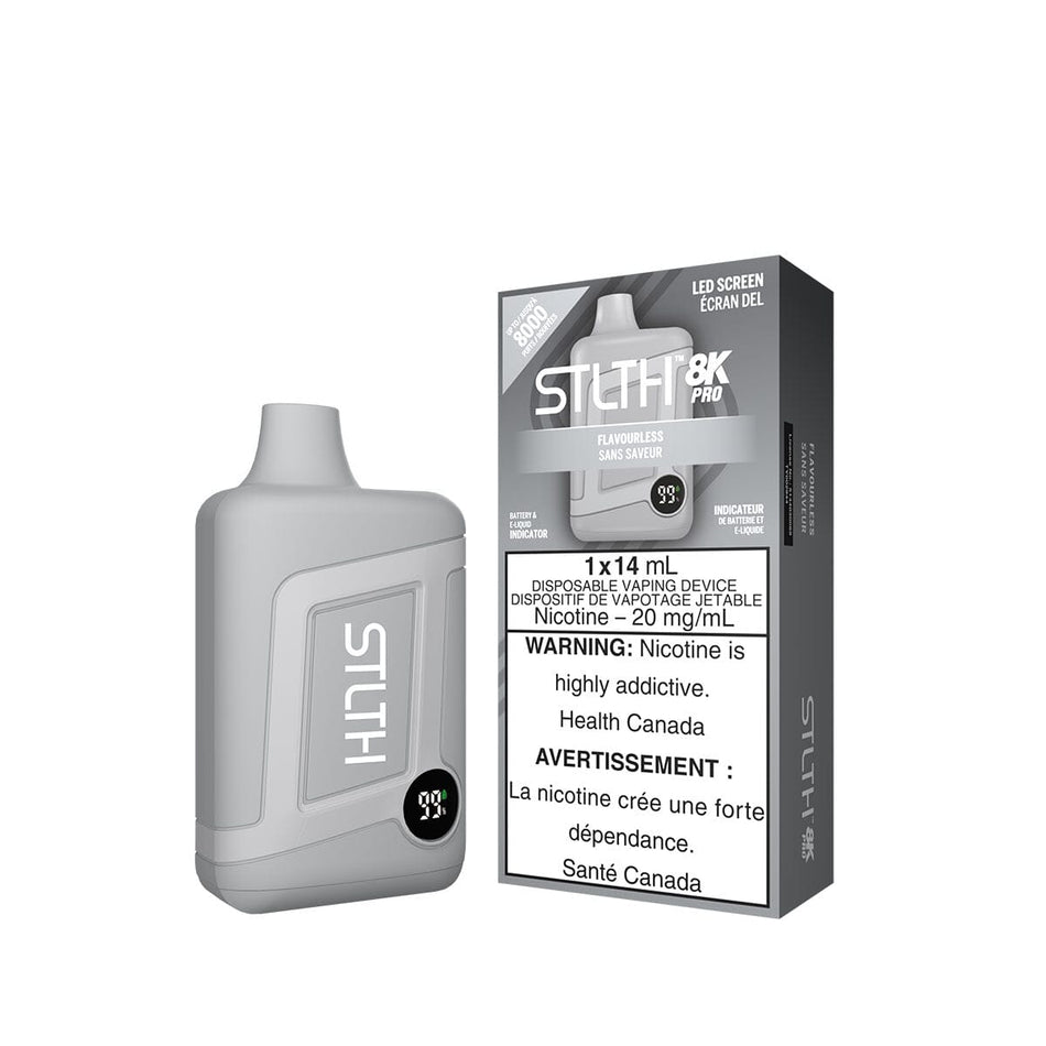 STLTH 8K Pro Flavourless Disposable Vape Pen Disposable STLTH