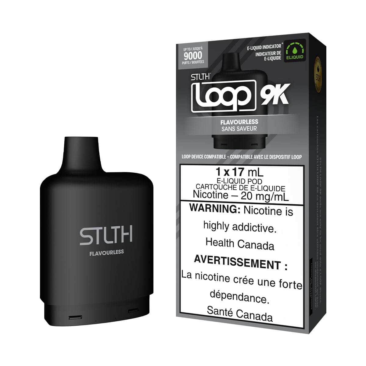 STLTH Loop 2 Flavourless Disposable Vape Pod Disposable Loop 2